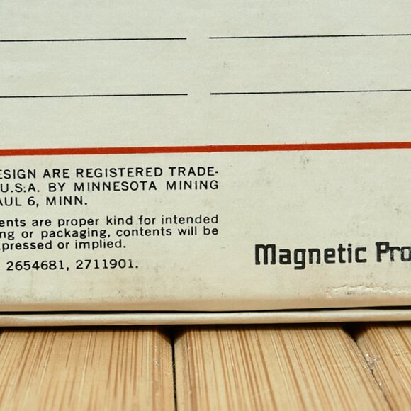 Vintage Scotch 1/4-111-6 1.5 MIL 600 Feet Acetate 5" Reel Recording Tape, USA - Picture 4 of 9